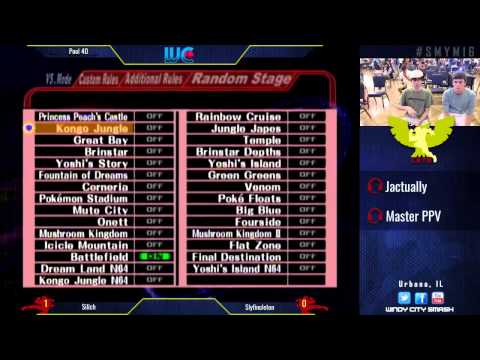 SMYM 16 Pools - Silich (Falco) vs Slyfincleton (Marth)
