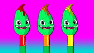 Lost COLOR song! | Kids songs | Groovy the Martian