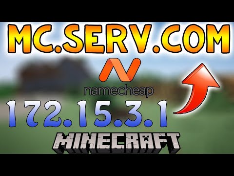 Custom IP for Minecraft Server with NameCheap