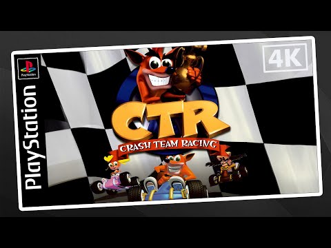[101% & NO DAMAGE] Crash Team Racing | PS1 LONGPLAY | FULL GAME | 4K