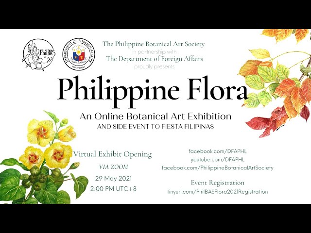 Virtual exhibit blooms with Philippine flora artwork by local artists
