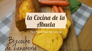 Bizcocho de Zanahoria Fácil 🍞😋 tal y como lo hacía tu abuela.
