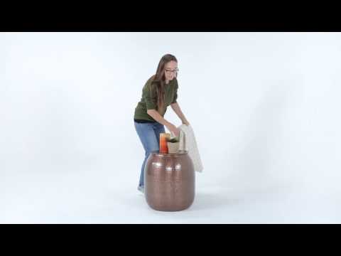 Simpli Home Griffen Storage Accent Side Table Video 1