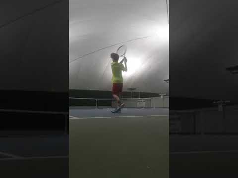 Nikolai 10 year old tennis player