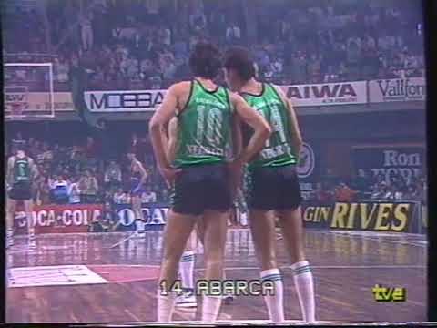 Joventut Badalona vs Barcelona 1985 (Últimos 4 minutos)