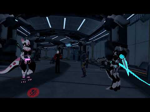 VRChat Metaverse RP - Leon Leslie - Meet my mighty mech!