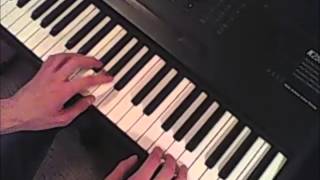 Tutorial Main Melody of Resident Evil theme by Marcin Surma (keyboard)