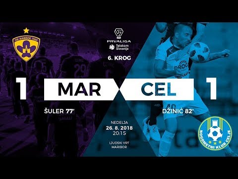 6.krog: Maribor - Celje 1:1 ; Prva liga Telekom Slovenije 2018/2019
