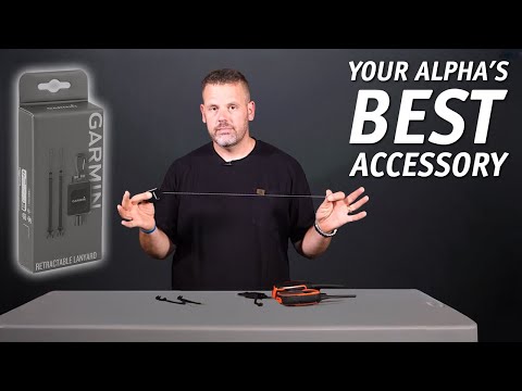 Your Garmin ALPHA's BEST Accessory -- Retractable Tether Lanyard