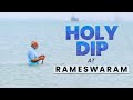 PM Modi Takes Holy Dip At Rameswaram Tamil Nadu