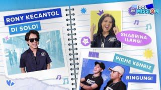 Download lagu Misi di Solo Bikin Rony Parulian, Shabrina, Piche & Kenriz Auto Shock! - Idol Mission mp3