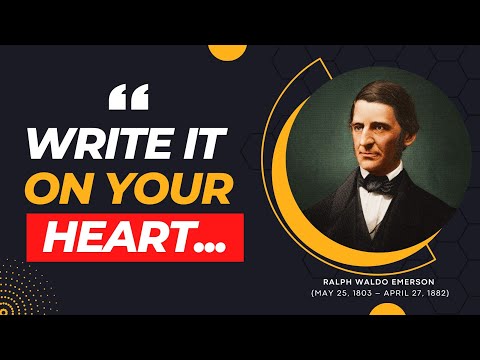 Top 20 Ralph Waldo Emerson Quotes || Thought Provoking Quotes || Better to Know Than to Regret
