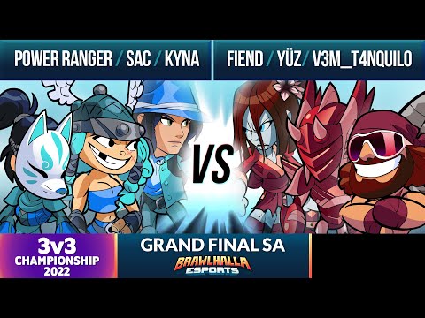 Power Ranger, SAC, & Kyna vs Fiend, Yüz, & V3m T4nquilo - Grand Final - 3v3 Championship 2022 - 1v1