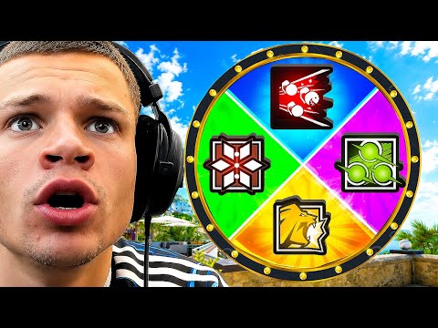Random R6 Operator Wheel