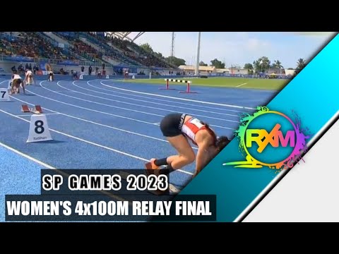 Women's 4x100m Relay Final | 2023 South Pacific Games
