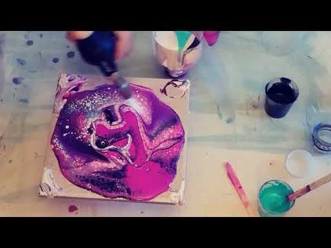 Bring on the Cells! No Silicone. Paint and Pouring Medium Only!