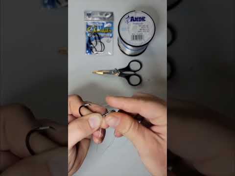 How To Easily Tie A Simple Snell Knot On A Circle Hook