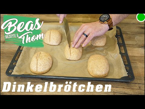 Dinkelvollkornbrötchen selber backen 🤗 Brötchen Rezept