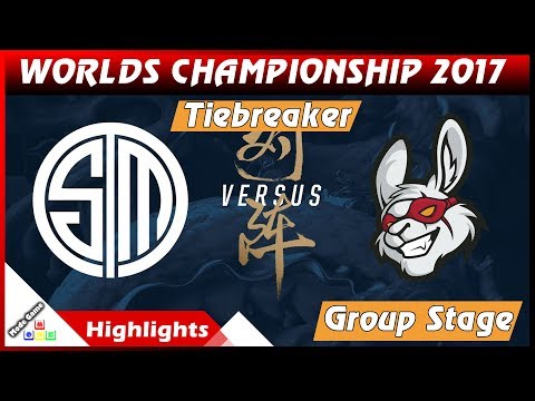 MSF vs TSM Tiebreaker Highlights - Misfits Gaming vs Team Solo Mid World Championship 2017
