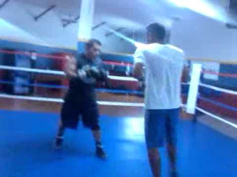 Boxing sparring