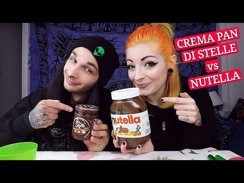 CREMA PAN DI STELLE vs NUTELLA! quale sarà più buona?
