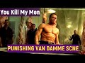 Jean Claude Van Damme Got Punished in the movie - 6 Bullets CLIP