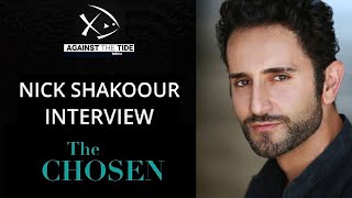 THE CHOSEN INTERVIEW: Actor Nick Shakoour (Zebedee) | Hosted by Darren Scott Jacobs video