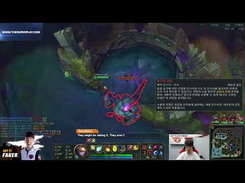 Full Game SKT T1 Faker Ezreal jungle Season 7 S7