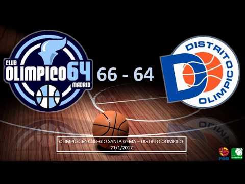 J15 - LIGA FEMENINA 2 - 16/17 - OLIMPICO 64 vs DISTRITO OLÍMPICO