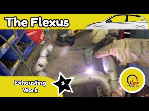 Exhausting work - The Flexus Episode 3 - Ford Focus Twin Turbo V8 Project Car Build