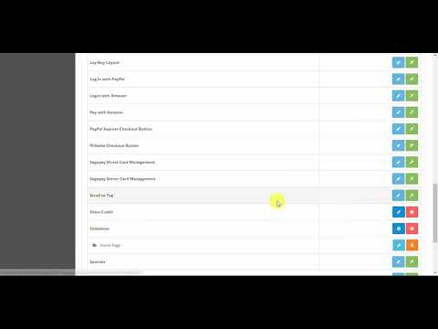 Opencart Store Credit Module