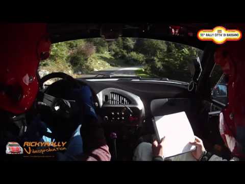 CAMERA CAR MARIGO   GRIMALDI 33° RALLY CITTA' DI BASSANO 2016 P S 2 CAVALLETTO