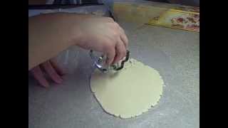 Traditional shortbread cookies