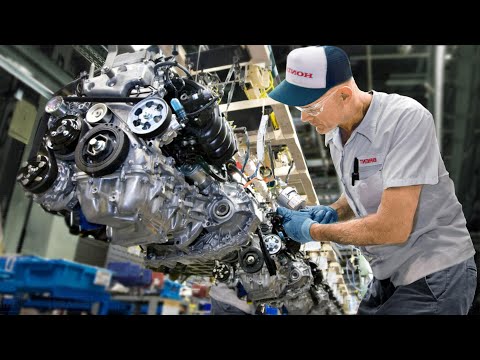 Inside Honda Engine Production and Assembly in the US