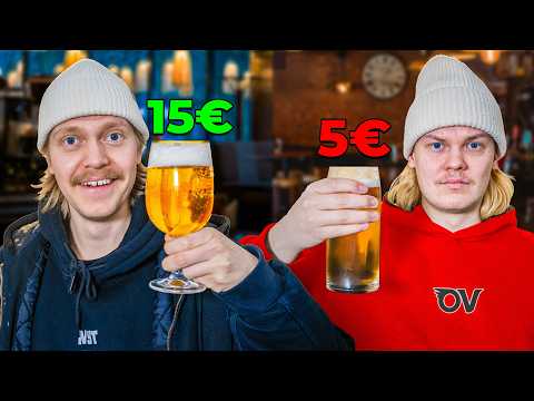 Stigaa auton perässä ja Kämpin olutta!