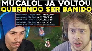MUCALOL NÃO TANKOU 1 DIA DE SOLOQ, YETZ EXPLORANDO LOW ELO BR - RENECRODILO LEAGUE OF LEGENDS