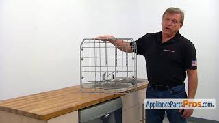 How to: Bosch/Thermador/Gaggenau Lower Dishrack Assembly 00770545