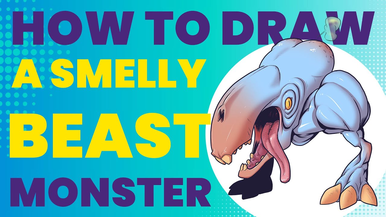 How to Draw a Smelly Beast Monster – McGuffin