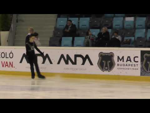 2016 Santa Claus Cup: Andrei TANASE (ROU) - FS Junior MEN short program