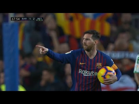 Lionel Messi Vs Real Betis (Home) 2018-19 HD 1080i