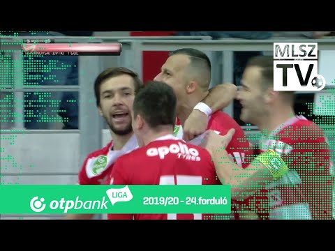 Ivanovski Mirko gólja a DVTK – Újpest FC mérkőzésen