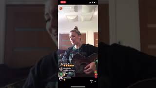 Tori Kelly - Art Of Letting You Go IG live 28 March 2020