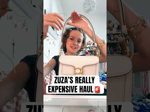 Glow House Star Zuza's Really Expensive Haul #shorts #ZuzaBeine #GlowHouseBirthday