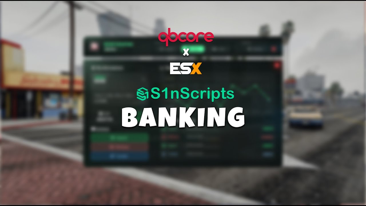 [ESX | QBCore] Banking System (Shared account, Society Account, Credit System, Logs System) thumbnail 2