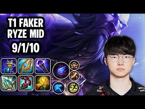 T1 Faker Ryze Mid SoloQ Replay 20260123