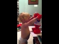 Renny Dancing With Elmo