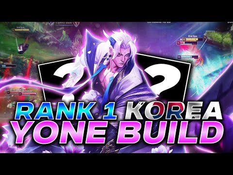 NEW RANK 1 KOREAN YONE BUILD IS CRAZY