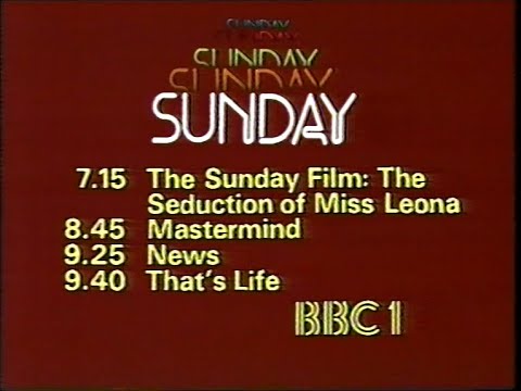 07/05/1983 - BBC1 Junction and Continuity