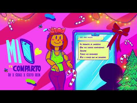 @bkmusicaa x @sergieljefe x @sixtorein - MI CEL TE COMPARTO (Video Lyrics)