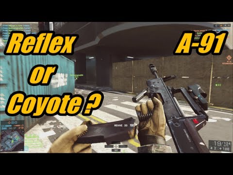 BF4 - Best A-91 setup ! Close and Medium Range !